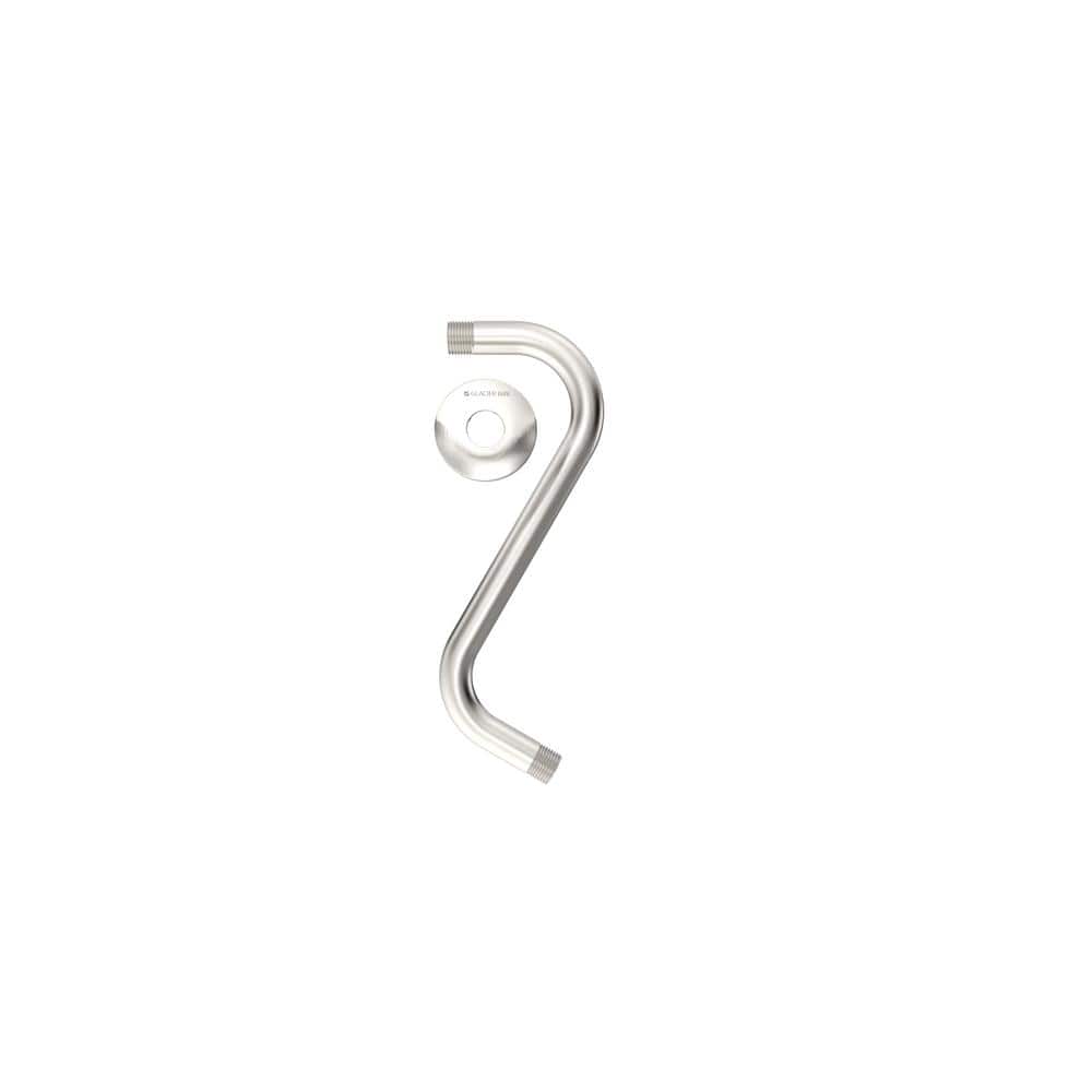 11 in. S-Style Shower Arm, Brushed Nickle price history on PriceWatchPro