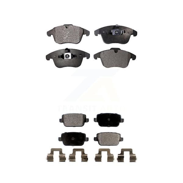 TEC Front Rear Ceramic Brake Pads Kit For Volvo S80 Land Rover LR2 KTC-100134