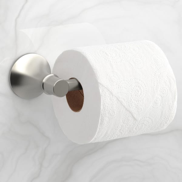 Sadira Wall Mounted Toilet Paper Holder in Brushed Nickel
