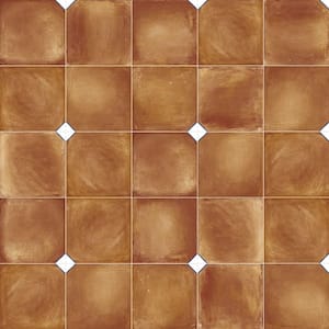 Sentier des Ocres Coin 7-7/8 in. x 7-7/8 in. Porcelain Floor and Wall Tile (7.2 sq. ft./Case)