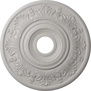 1-1/2 in. x 20 in. x 20 in. Polyurethane Vienna Ceiling Medallion, Ultra Pure White