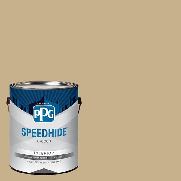 SPEEDHIDE 1 gal. PPG1103-4 Earthy Cane Semi-Gloss Interior Paint
