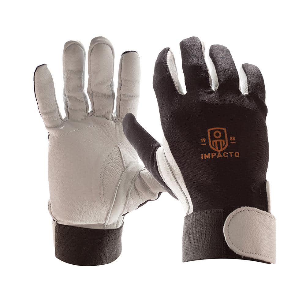 Small Full Finger Leather Anti-Impact Glove