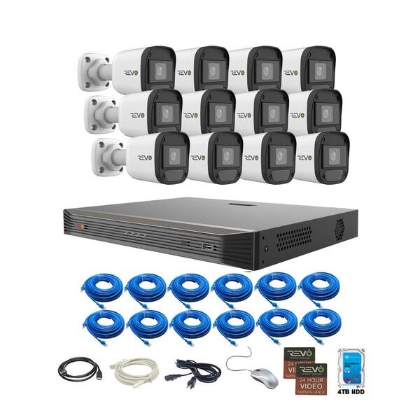 Revo Ultra HD Audio Capable 16-Channel 5MP 4TB NVR Surveillance