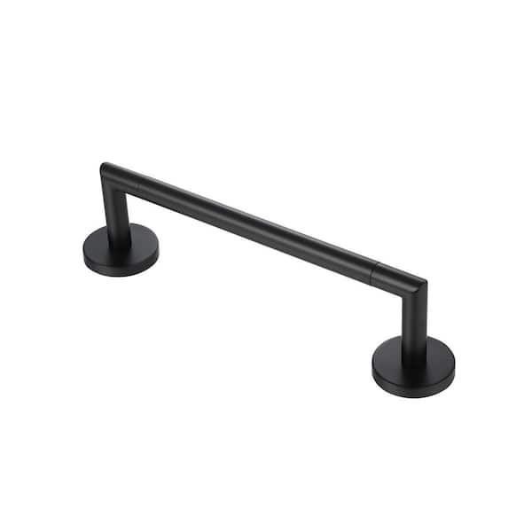 Arcadia 26 in. Wall Mounted Towel Bar-Matte Black Finish