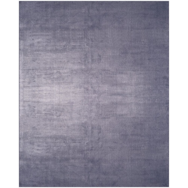 Mirage 9 ft. x 12 ft. Lavender Aura Minimalist Tonal Texture Area Rug