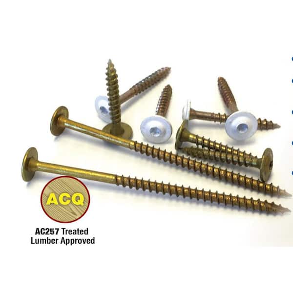 ÖSTERREICH DESIGN GRK 8 x 2-in Polymer Interior Cabinet Mounting Screws (100
