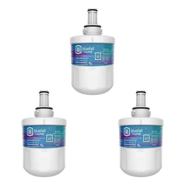 DRINKPOD 3 Compatible Refrigerator Water Filters Fits Samsung DA29-00003G (Value Pack)