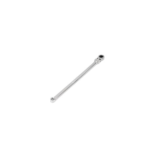 1/4 in. Long Fixed/Flex Head 12-Point Ratcheting Box End Wrench