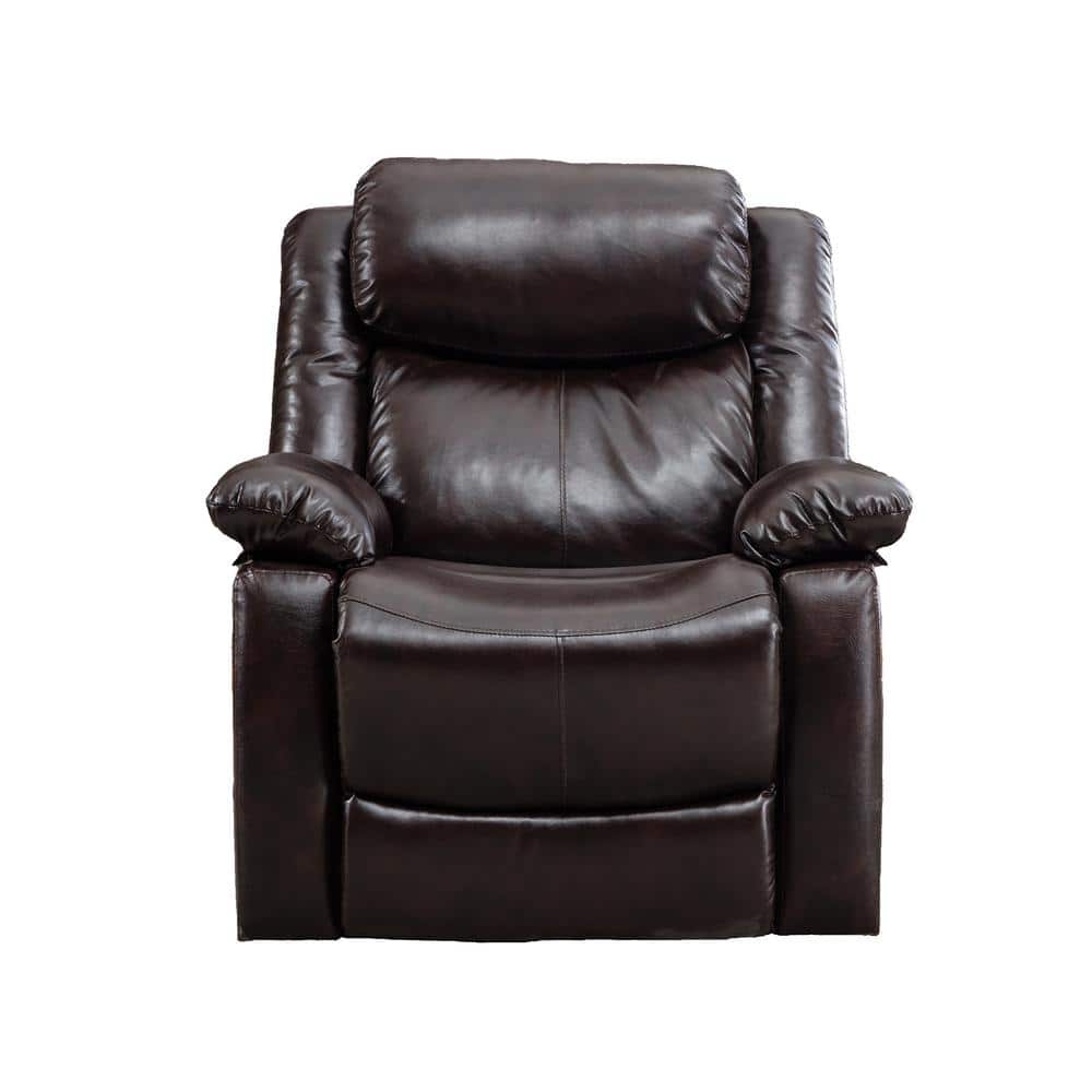 Blue Electric Lift Recliner Sofa with 2-Side Pockets and Cup