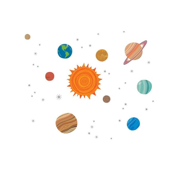 Unbranded Planets Vinyl Wall Sticker