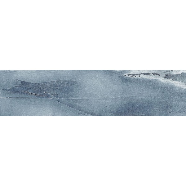 Thames Dartford Gray Blue 3 in. x 11-15/16 in. Smooth Ceramic Wall Tile (5.72 sq. ft./Case)
