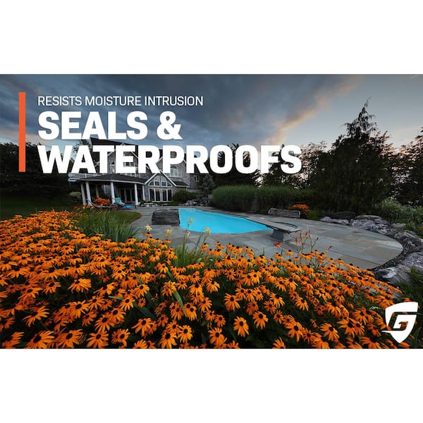 Ghostshield - 1 gal. Invisible Penetrating Water Based Concrete and Masonry Sealer Plus Water and Salt Repellent