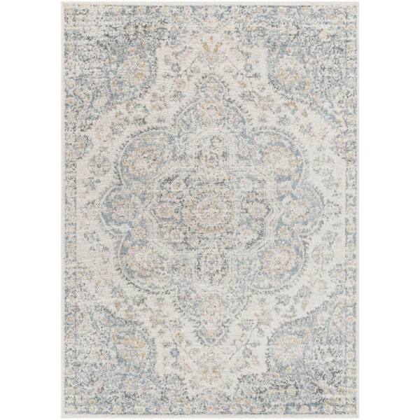 Livabliss Alois Cream/Light Beige 8 ft. x 10 ft. Indoor/Outdoor Area Rug