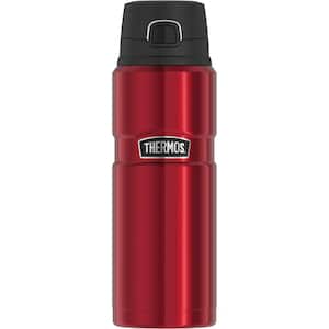 Thermos 2465ssb6 18 Ounce Vacuum-Insulated Stainless Steel Hydration Bottle (Slate Blue)