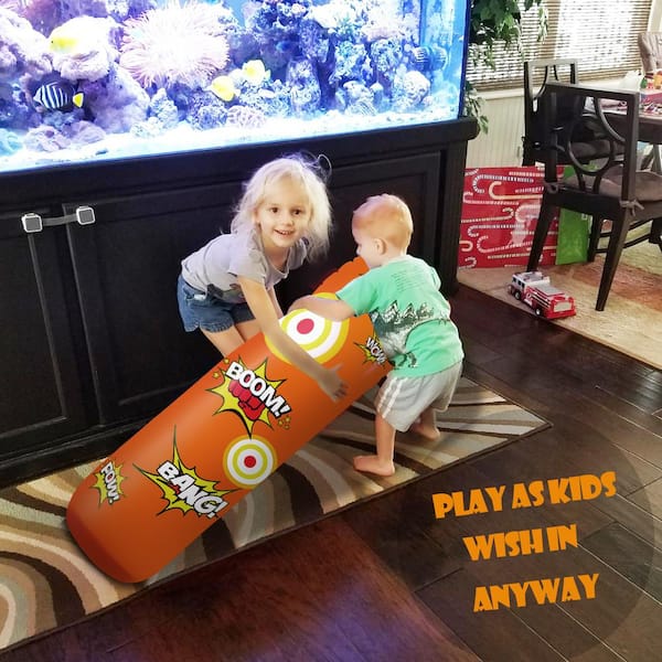 Novelty Place 4 ft. Kid's Inflatable Punching Bag Free Standing