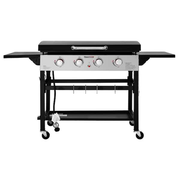 Royal Gourmet 36Inch 4Burner Propane Flat Top Gas Griddle with Hood