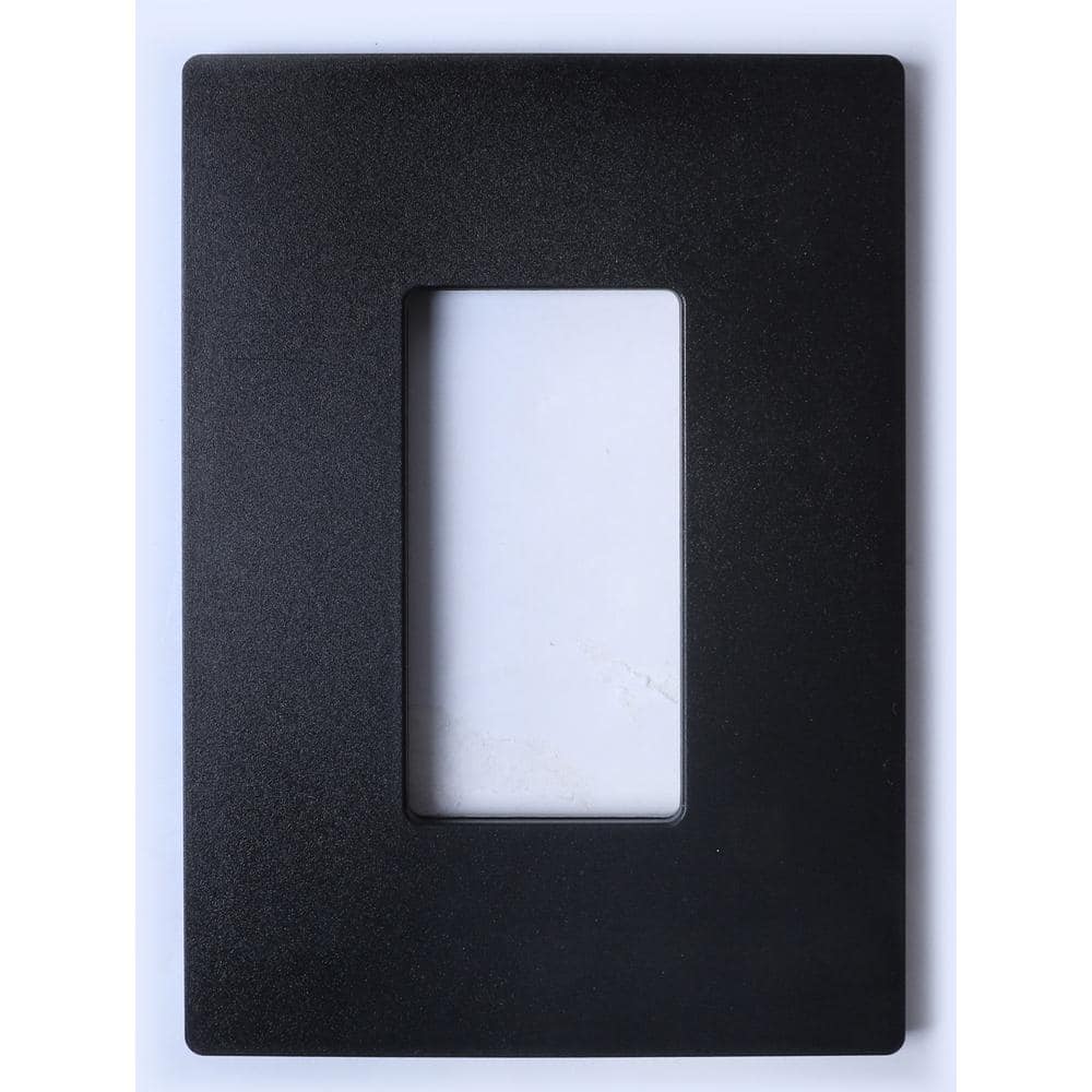 1-Gang Black Decorator/Rocker Plastic Wall Plate price history on PriceWatchPro