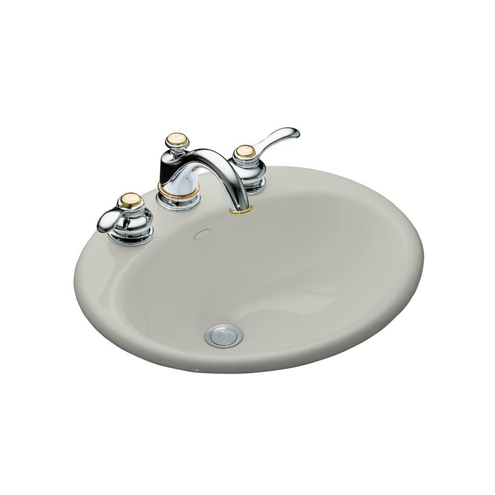 Reviews For Kohler Farmington Drop In Cast Iron Bathroom Sink In