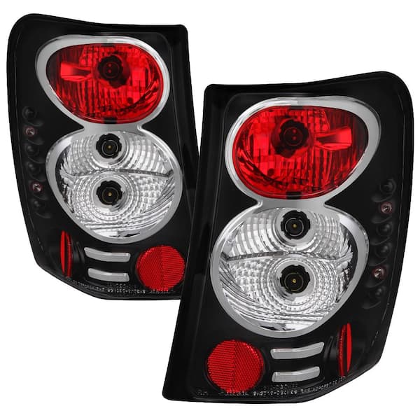Jeep Grand Cherokee 99-04 Euro Style Tail Lights - Black