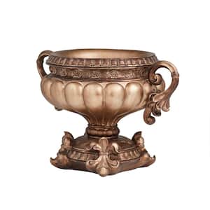Bronze Polystone Ornate Decorative Bowl