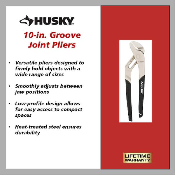 Husky 4-Piece Pliers Set 90929 - The Home Depot
