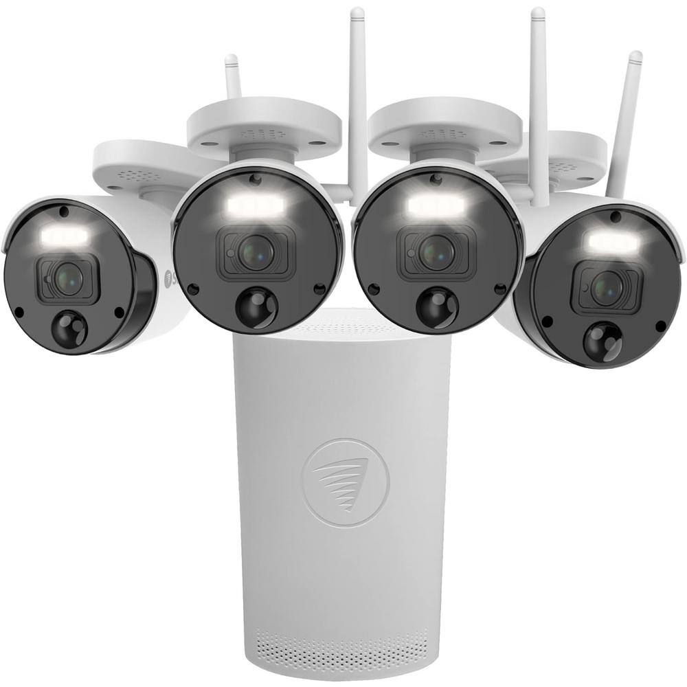 Swann 8Channel 1080p 1TB PoE Cat5 NVR Security Camera System with 4