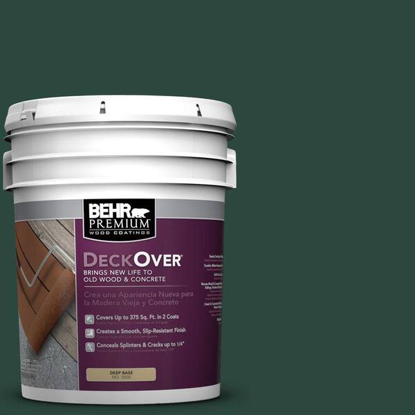 BEHR Premium DeckOver 5 gal. #SC-114 Mountain Spruce Solid Color Exterior Wood and Concrete Coating