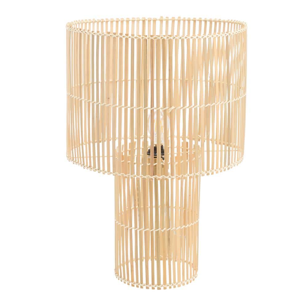 Elara 25 in. Natural Table Lamp
