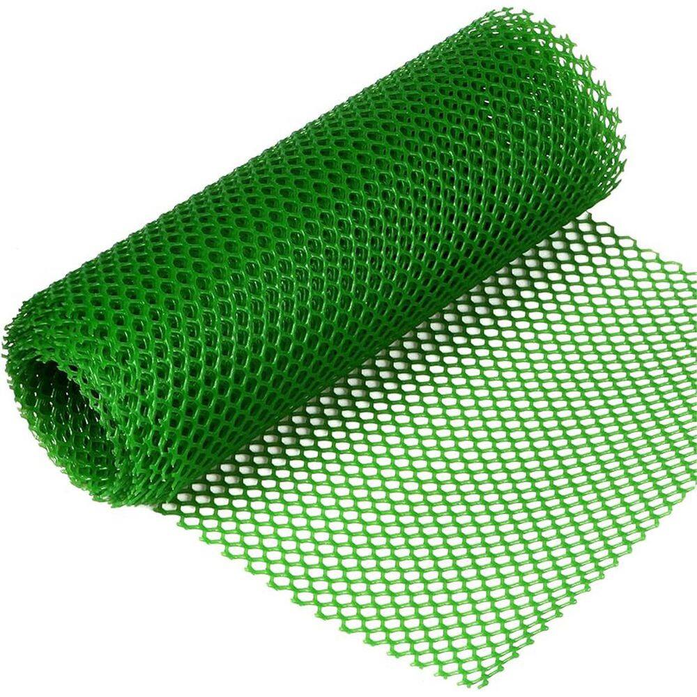 15.7 in. x 16.4 ft. Durable Green Plastic Wire Mesh Fence Roll Ideal for Poultry Rabbit Barrier Gardening price history on PriceWatchPro