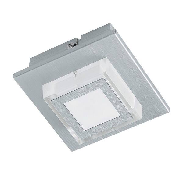 Eglo Masiano Brushed Aluminum Integrated LED Ceiling/Wall Light