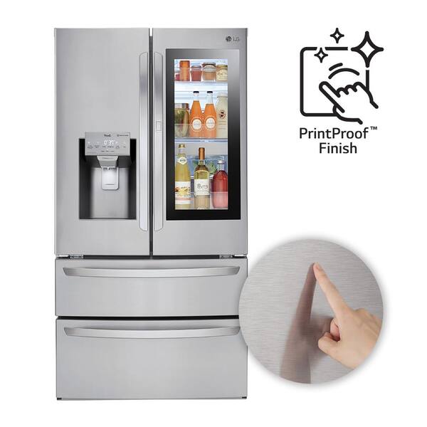 LG 28 cu. ft. 4-Door Smart Refrigerator w/ InstaView Door-in-Door 