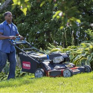 TimeMaster 30 in. Briggs & Stratton Personal Pace Self-Propelled Walk-Behind Gas Lawn Mower with Spin-Stop