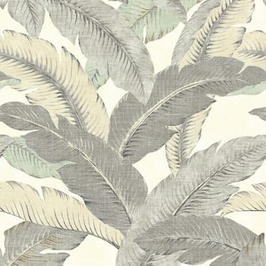 Swaying Palms Spa Vinyl Peel and Stick Wallpaper Roll (Covers 30.75 sq. ft.)