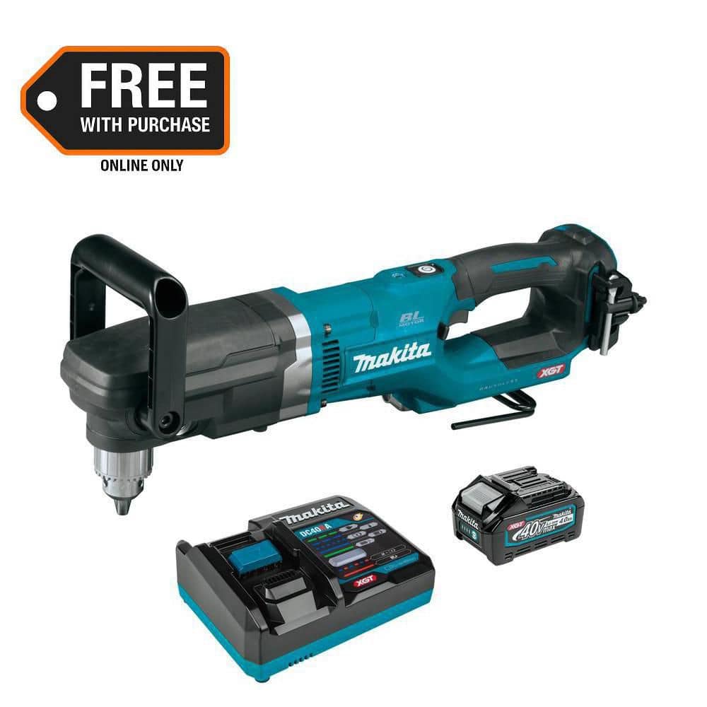 Makita 40V max XGT Brushless Cordless 1/2 in. Right Angle Drill 