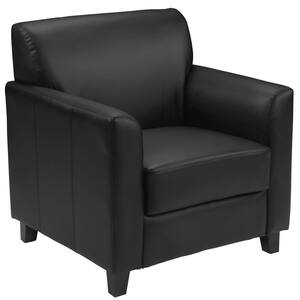 Black best sale club chair