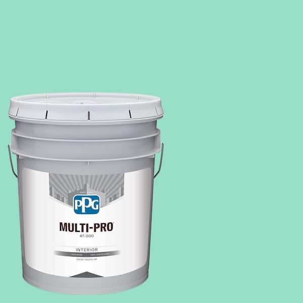 MULTI-PRO 5 gal. PPG1229-3 Almost Aqua Eggshell Interior Paint