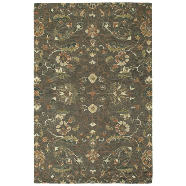 Kaleen Amaranta Mushroom 4 ft. x 6 ft. Area Rug