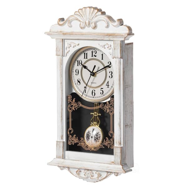 CLOCKSWISE Clockwise Vintage Grandfather Wood-Looking Plastic