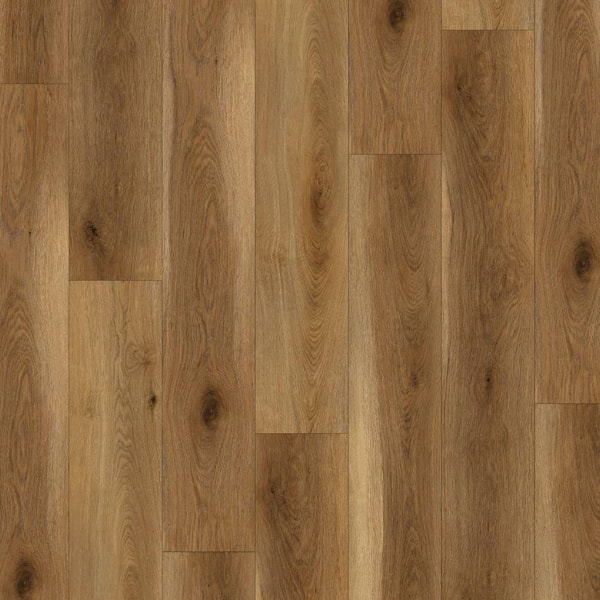 Take Home Sample-HydroStop Splash Lagoon Click Waterproof Luxury Vinyl Plank Flooring-20 Mil 7 in. W x 6 in. L