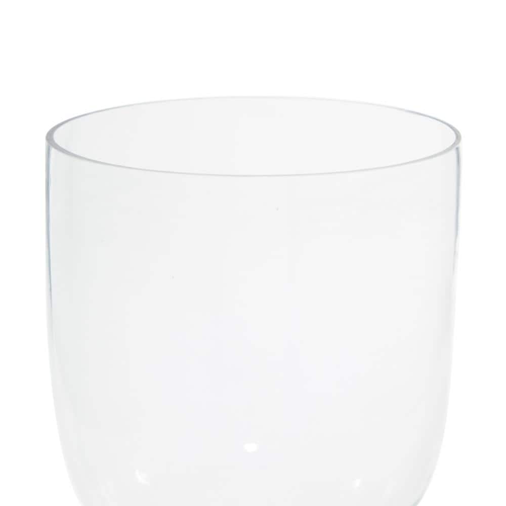 Elegant Silver Mercury Glass 14" Pillar Hurricane Candle Lantern