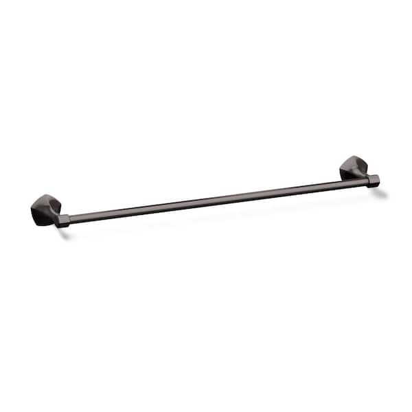 Occasion 24 in. Wall Mounted Towel Bar in Vibrant Titanium