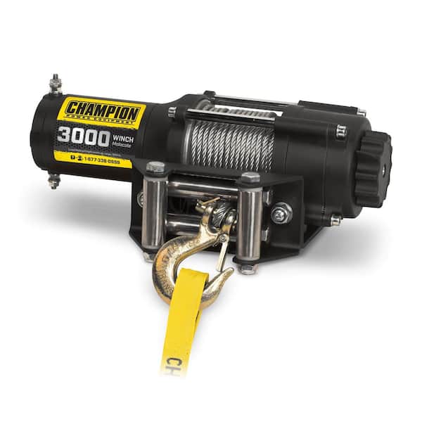 Champion Power Equipment 3000 lbs. Winch Kit 13004 - The