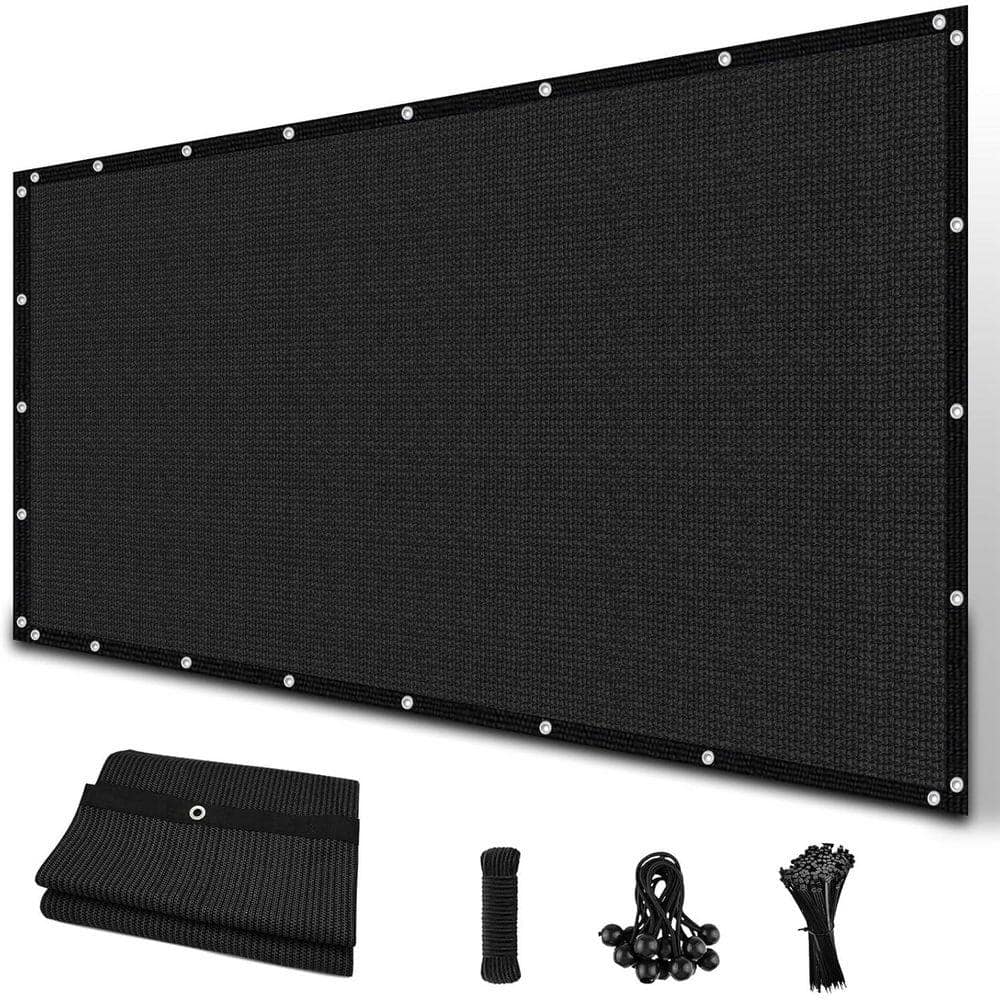 8' x 12' Black Pergola Replacement Shade Cover Canopy Privacy Screen for Outdoor Patio Garden price history on PriceWatchPro