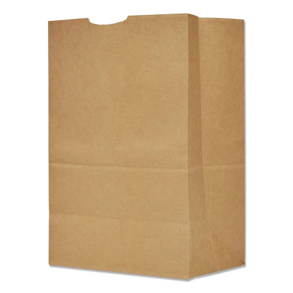 PRATT INDUSTRIES 5.4 Gal. Kraft Grocery Sacks (400-Count)