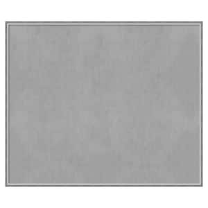 Theo Grey Narrow 49 in. x 41 in. Framed Magnetic Board