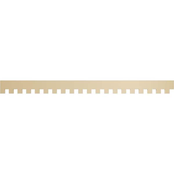 1 in. D x 7 in. W x 93.375 in. L Primed Polyurethane Panel Moulding