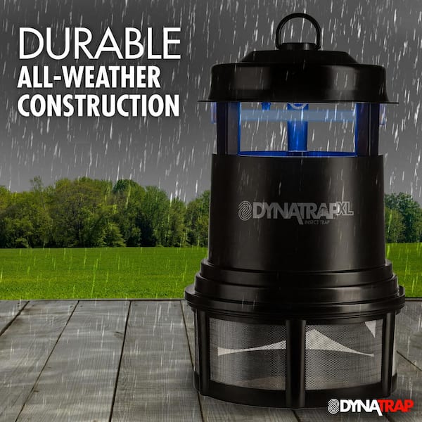 Dynatrap 1/2-Acre Mosquito and Insect Trap with Optional Wall Mount -  Durable, All-weather, Mounting Hardware Included DT1100 - The Home Depot
