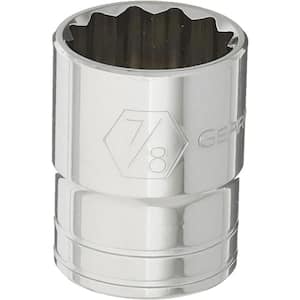 1/2 in. Drive SAE 7/8 in. 12-Point Standard Socket