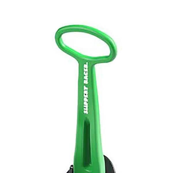Kids Foldable Downhill Winter Scooter Snow Sled, Green (2-Pack)